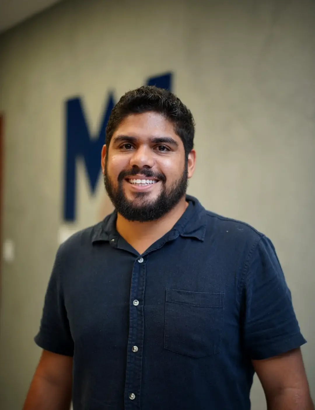 Marco Machado, fundador da MM Construtora, no escritório da MM